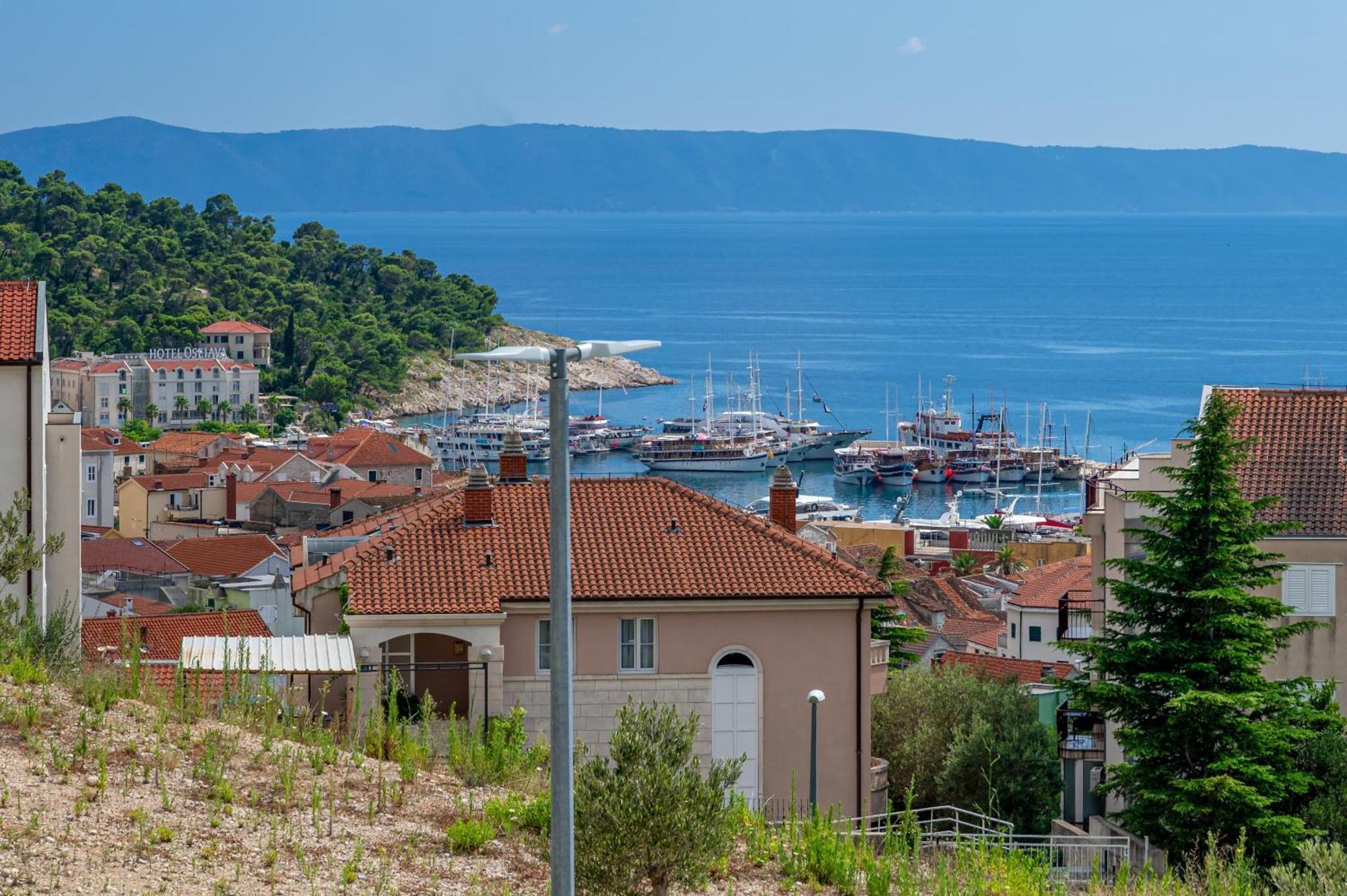 Luxury Adria Sea City & Mountain View Apartment Makarská Exteriér fotografie